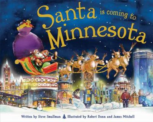 Santa Is Coming to Minnesota 1402275307 Book Cover