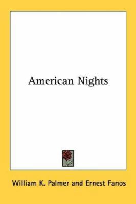 American Nights 0548421277 Book Cover