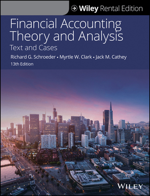 Financial Accounting Theory and Analysis: Text ... 1119688418 Book Cover