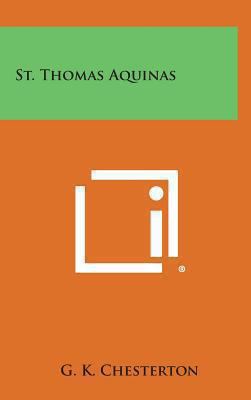 St. Thomas Aquinas 1258918021 Book Cover