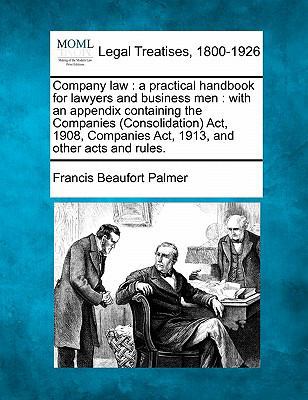 Company law: a practical handbook for lawyers a... 1240123779 Book Cover