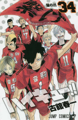 Haikyu!! 34 [Japanese] 4088815890 Book Cover