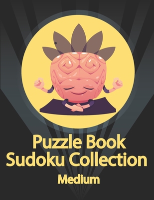 Puzzle Book, Sudoku Collection Medium: Sudoku P... [Large Print] B08FRTDG3Z Book Cover