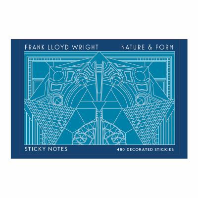 Hardcover Frank Lloyd Wright Nature and Form Sticky Notes Book
