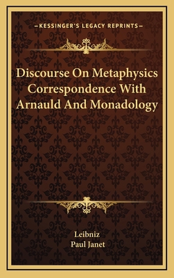 Discourse on Metaphysics Correspondence with Ar... 1163418943 Book Cover