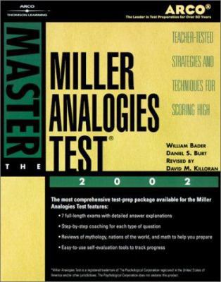 Master the Miller Analogies Test 2002 0768906504 Book Cover