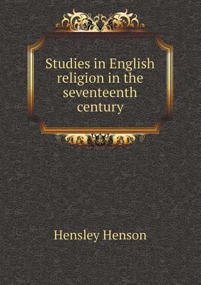 Studies in English religion in the seventeenth ... 5518640129 Book Cover