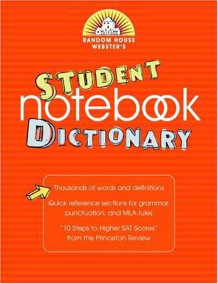 Random House Webster's Student Notebook Dictionary 0375721207 Book Cover