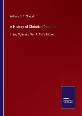 A History of Christian Doctrine: In two Volumes... 3375007361 Book Cover