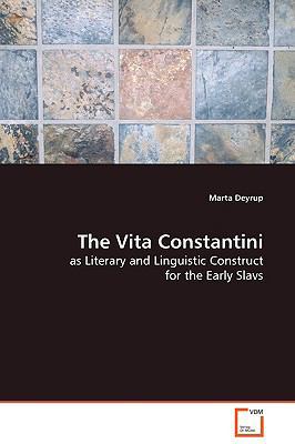 The Vita Constantini 3639134516 Book Cover