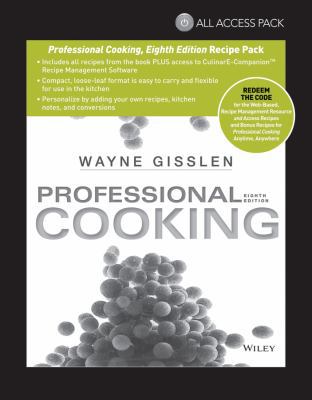 Paperback All Access Pack Recipes to Accompany Professional Cooking, Eighth Edition Book