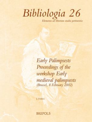 Early Medieval Palimpsests 250352480X Book Cover