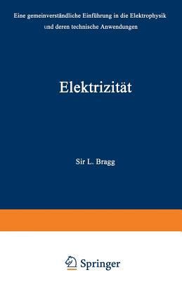 Elektrizität: Eine Gemeinverständliche Einführu... [German] 3211801960 Book Cover