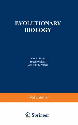 Evolutionary Biology: Volume 16 1461569737 Book Cover