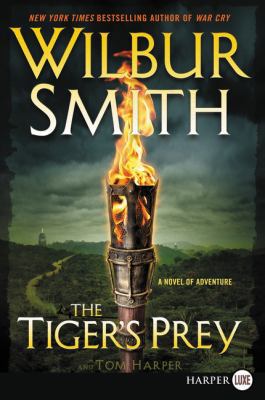 The Tiger's Prey: A Novel of Adventure [Large Print] 0062688022 Book Cover