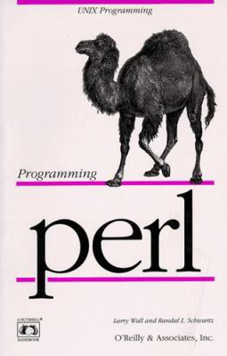 Programming Perl 0937175641 Book Cover