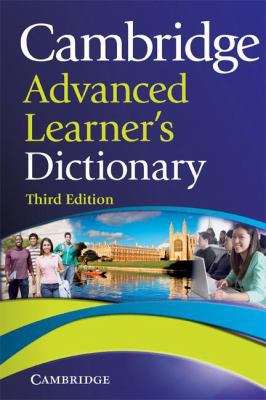 Cambridge Advanced Learner's Dictionary 0521674689 Book Cover