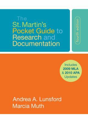 The St. Martin's Pocket Guide to Research and D... 0312594607 Book Cover