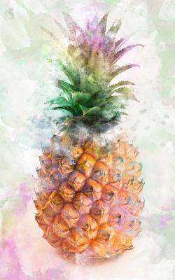 Notebook: Art pineapple watercolor fruit offbea... 1099424445 Book Cover