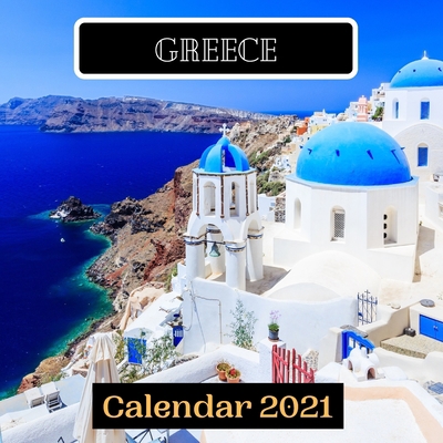 Paperback Greece Calendar 2021 Book