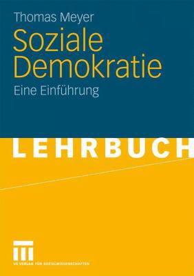 Soziale Demokratie: Eine Einführung [German] 3531168142 Book Cover