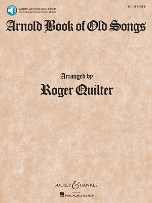 Arnold Book of Old Songs: High Voice 142340856X Book Cover