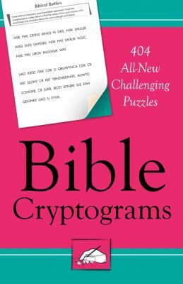 Bible Cryptograms 1602603502 Book Cover