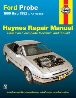 Ford Probe, 1989-1992 B004EC7NEQ Book Cover