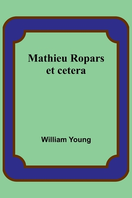 Mathieu Ropars: et cetera 9356901821 Book Cover