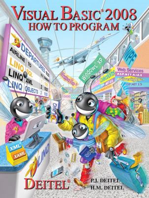 Visual Basic 2008 How to Program 013605305X Book Cover