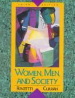 Women, Men, and Society 0205156193 Book Cover