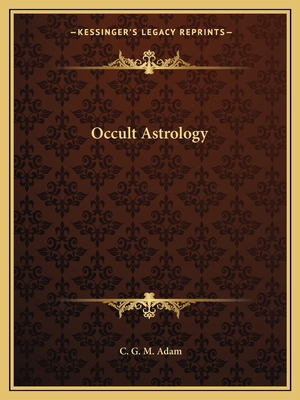 Occult Astrology 1162605871 Book Cover