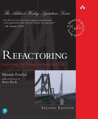 Refactoring: Improving the Design of Existing Code 0134757599 Book Cover