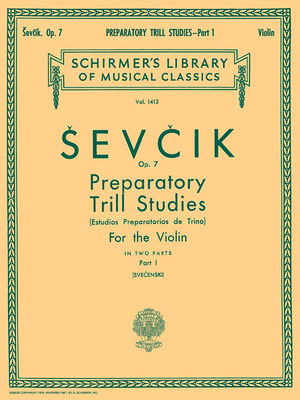 Preparatory Trill Studies, Op. 7 - Book 1: Schi... 1458426750 Book Cover