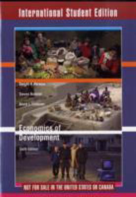 Economics of Development 0393929094 Book Cover