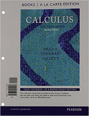 Calculus: Early Transcendentals, Books a la Car... 0321954424 Book Cover