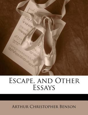 Escape, and Other Essays 1142292479 Book Cover