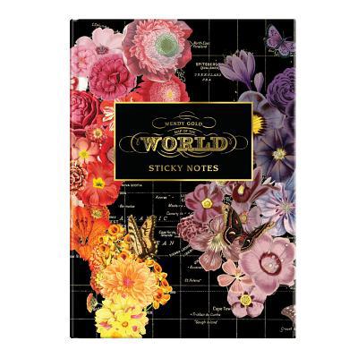 Wendy Gold Full Bloom Sticky Notes Hardcover Book 0735359571 Book Cover