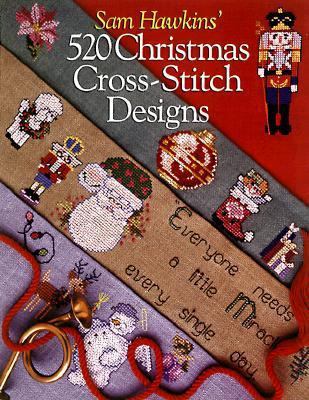 Sam Hawkins' 520 Christmas Cross-Stitch Designs 0806986530 Book Cover