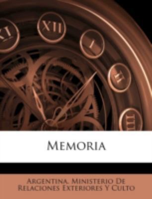 Memoria [Spanish] 114487081X Book Cover