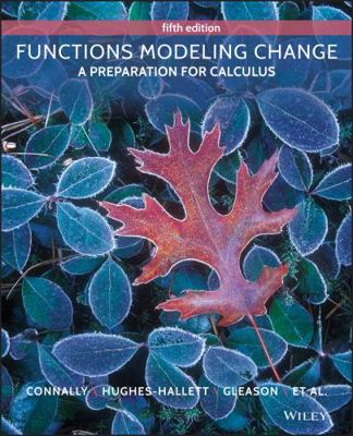 Functions Modeling Change: A Preparation for Ca... 1118583191 Book Cover