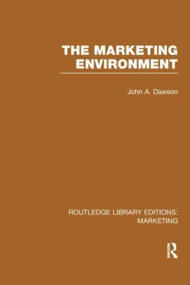 The Marketing Environment (RLE Marketing) 1138989568 Book Cover