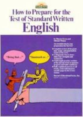 How to Prepare for the Test of Standard Written... 0812020952 Book Cover