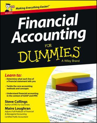 Financial Accounting For Dummies - UK 111855437X Book Cover