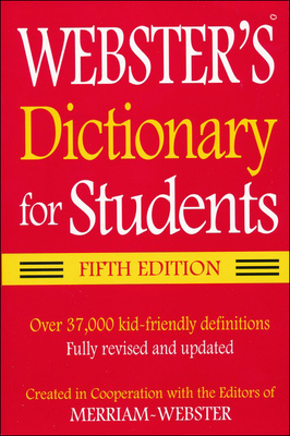 Webster's Dictionary for Students 1680658697 Book Cover
