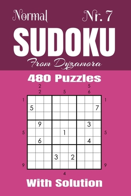 Normal Sudoku Nr.7: 480 puzzles with solution 1695758579 Book Cover