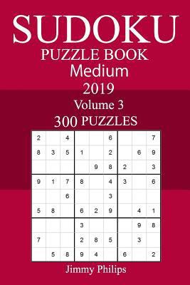 300 Medium Sudoku Puzzle Book 2019 1726317986 Book Cover