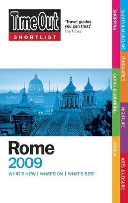 Time Out Shortlist 2009 Rome 1846701066 Book Cover
