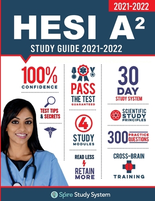 HESI A2 Study Guide: Spire Study System & HESI ... 1950159094 Book Cover