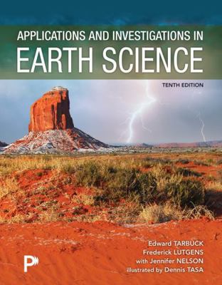 Applications and Investigations in Earth Science 0135485002 Book Cover